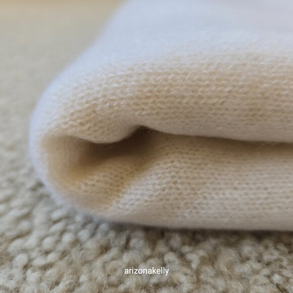 J. Crew Oversized Cashmere Wrap in Ivory PRICE FIRM - Picture 15 of 16